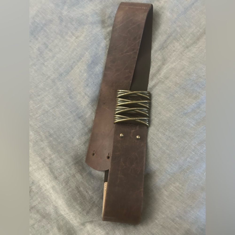 Streets Ahead Tan Leather Belt